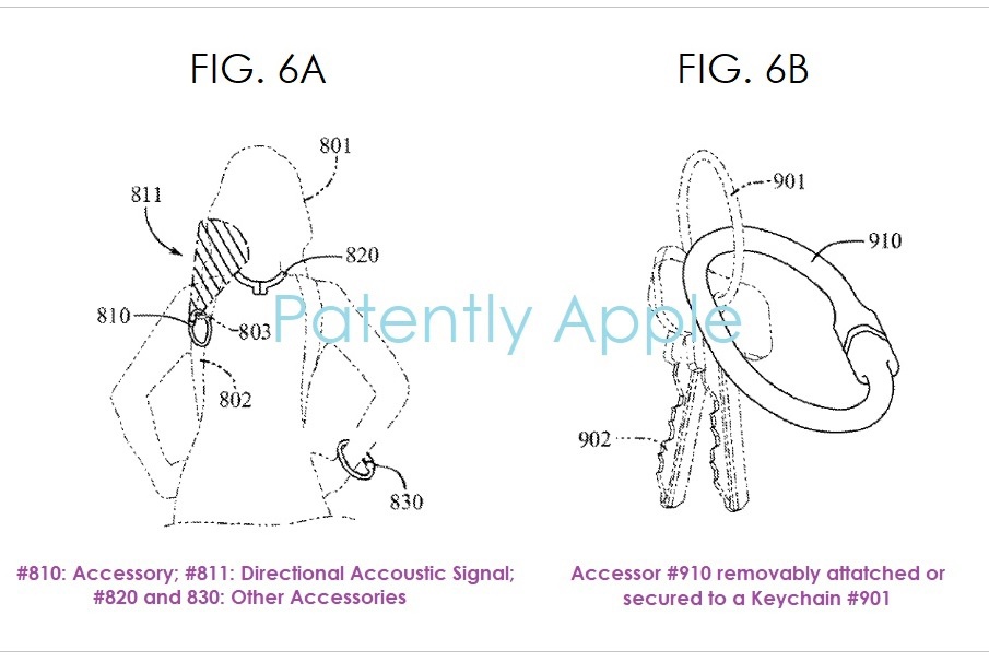 苹果新专利：将 AirPods 耳机充电盒打造成“项链”和“钥匙圈”