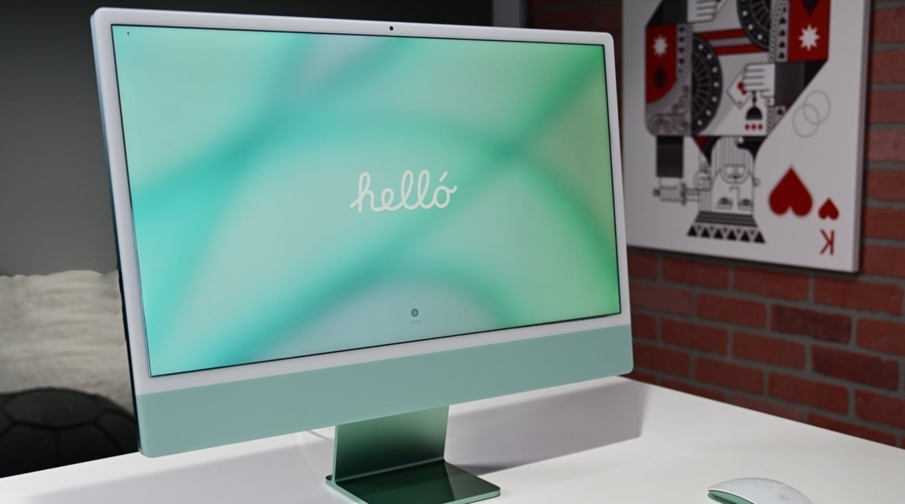 The 24-inch iMac