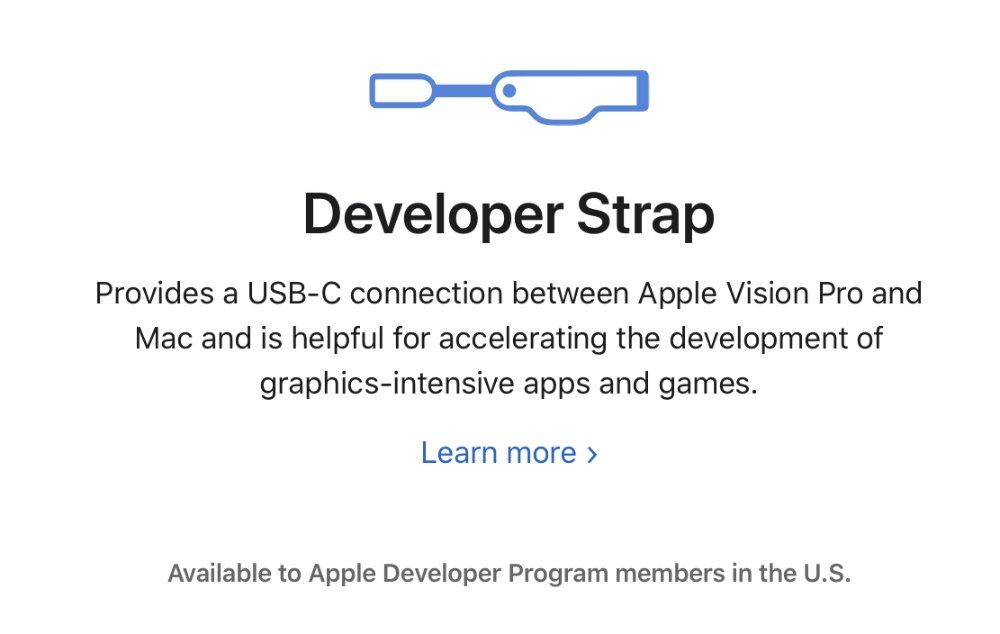 300 Vision Pro Developer Strap Is Just An Expensive USB2 Device IOS 300 Vision Pro Developer Strap Is Just An Expensive USB2 Device IOS