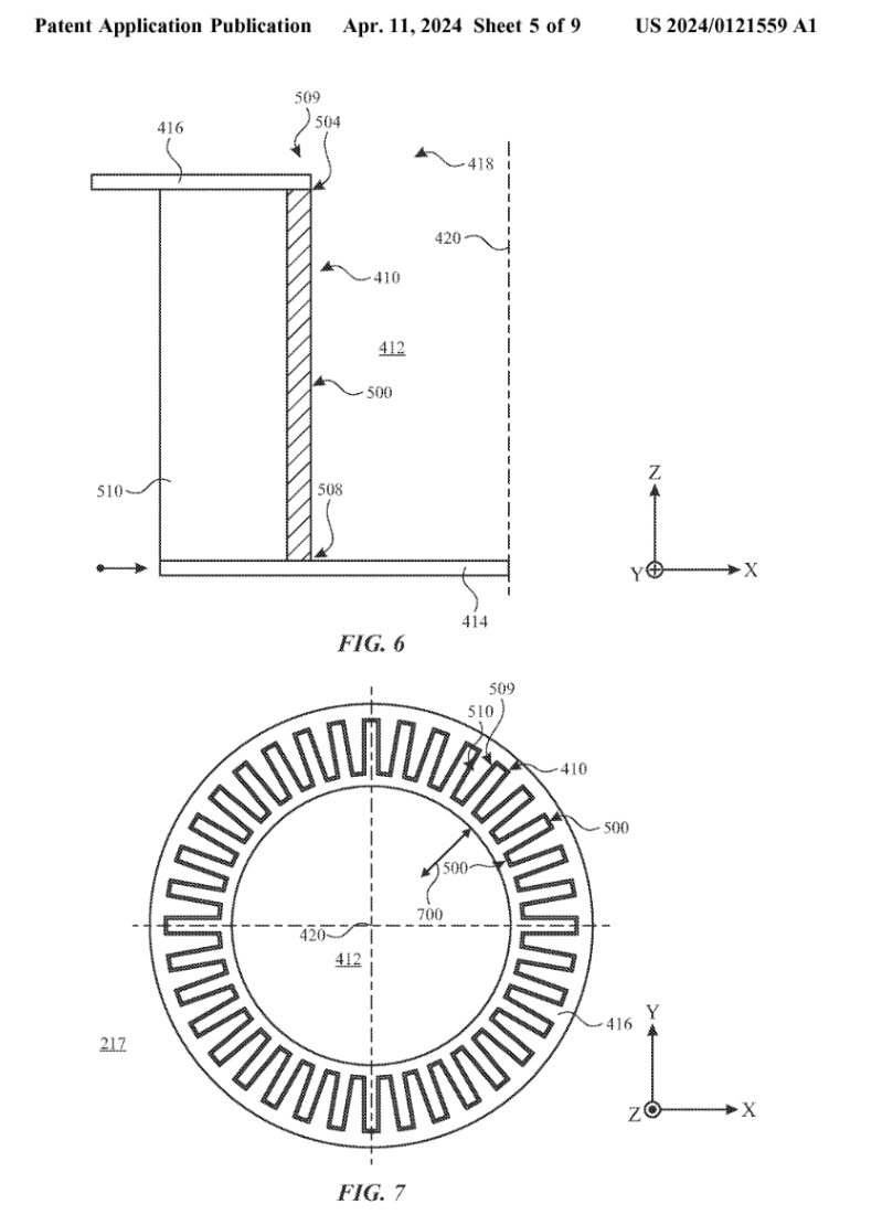 苹果 iPhone/iPad 新专利：圆柱形微机电系统音频组件