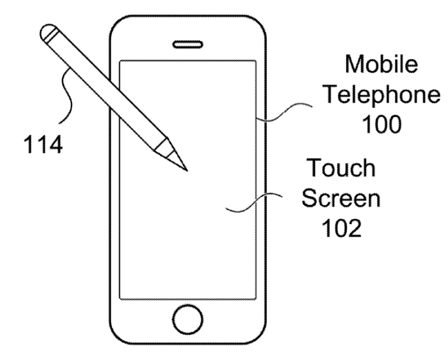 苹果 Apple Pencil 新专利：支持 iPhone，且无需充电