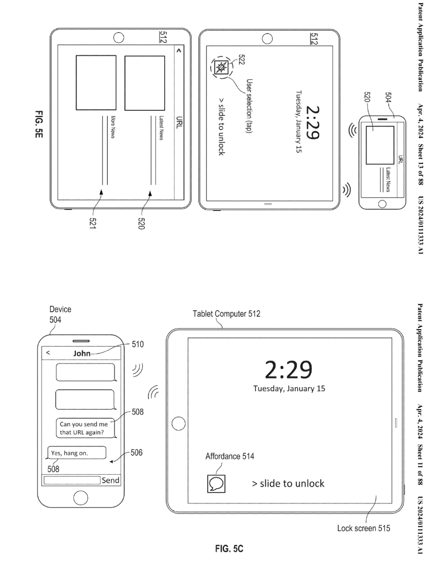 苹果连续互通新专利：从 iPhone 无缝切换至 Mac 操作