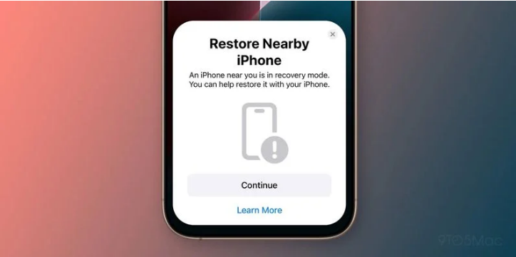 iOS 18无线恢复功能可用另一部iPhone恢复变砖的iPhone 16