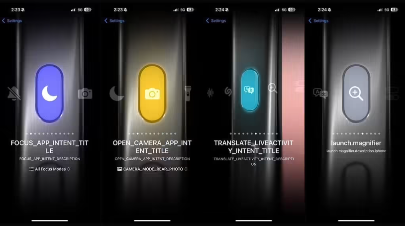 用户反馈苹果 iOS 18.7.1 存 BUG：操作按钮设置介绍出现代码