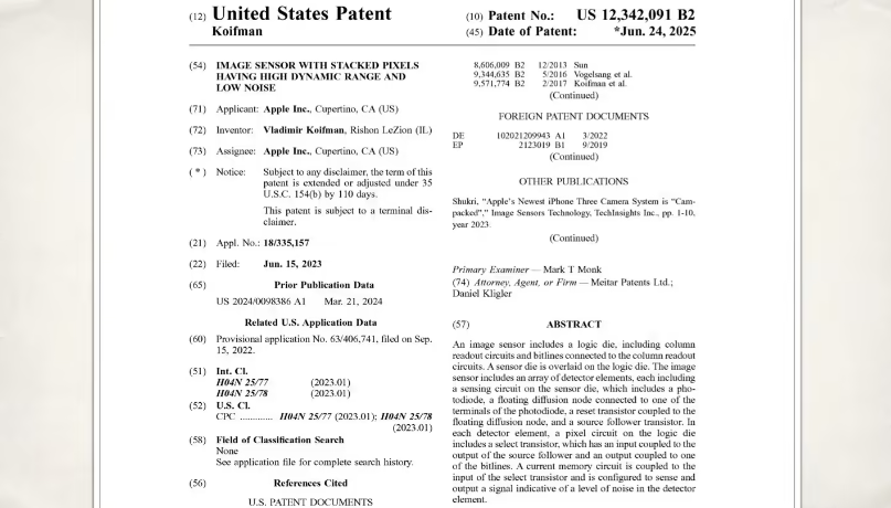 苹果 20 周年款 iPhone 将配自研传感器