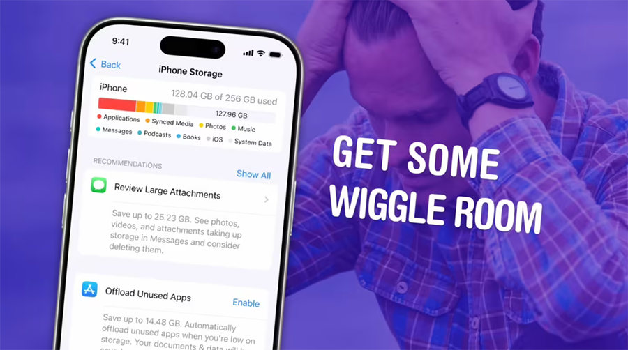 iPhone 17 内存告急，256GB 不够用？