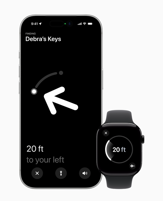 苹果发布第二代AirTag:性能全面升级,查找距离提升50%,支持Apple Watch直接追踪 苹果发布第二代AirTag:性能全面升级,查找距离提升50%,支持Apple Watch直接追踪