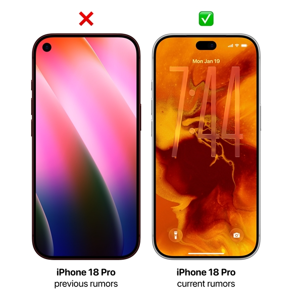 苹果全面屏设计新阶段：iPhone 18 Pro/Max灵动岛开口缩短约​35%
