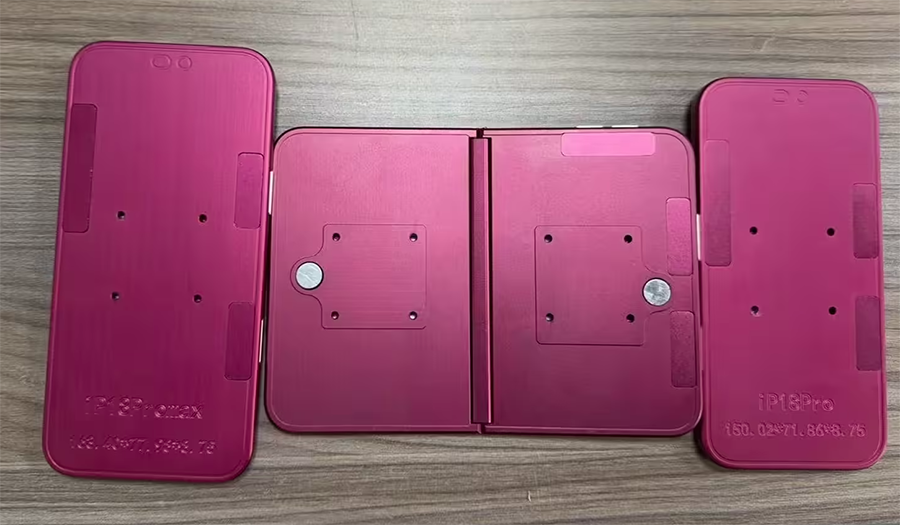 三款机模齐曝光：iPhone折叠屏与iPhone 18 Pro系列同框亮相
