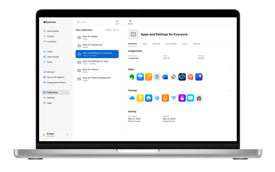 Apple 商务 4 月 14 日上线:企业可免费管理员工 iPhone、iPad 和 Mac Apple 商务 4 月 14 日上线:企业可免费管理员工 iPhone、iPad 和 Mac