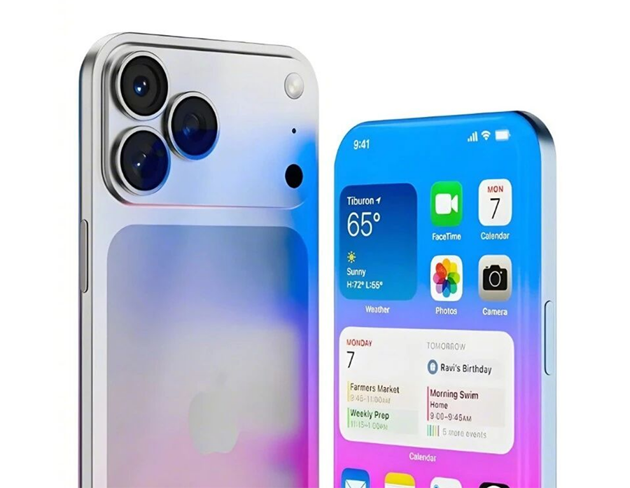 iPhone 20 爆料：1.1mm 极窄边框 + 圆润边角 + 屏下摄像头