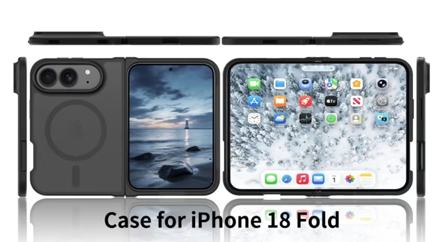 折叠iPhone保护壳正式上架,新机外观细节全面实锤 折叠iPhone保护壳正式上架,新机外观细节全面实锤