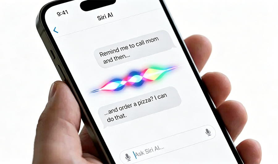 苹果 iOS 27 版 Siri 爆料:深色主题 + 持续对话 苹果 iOS 27 版 Siri 爆料:深色主题 + 持续对话