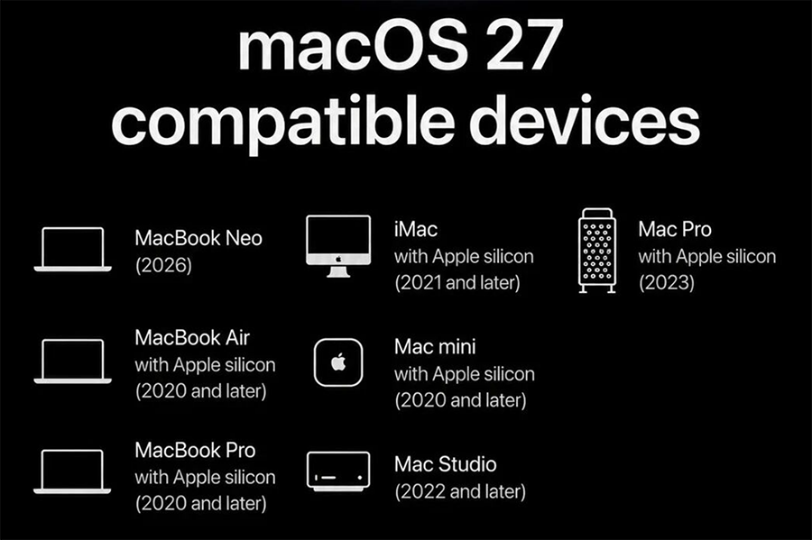 苹果iOS 27系列系统支持机型全汇总,16款老设备惨遭淘汰 苹果iOS 27系列系统支持机型全汇总,16款老设备惨遭淘汰