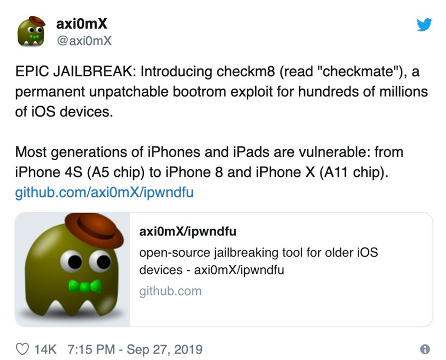 苹果又出漏洞,iPhone 11及更早机型遭殃,无法被修复,却能降级 苹果又出漏洞,iPhone 11及更早机型遭殃,无法被修复,却能降级