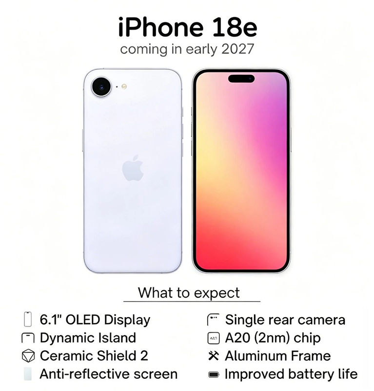 三代同“屏”：iPhone 18e 确认60Hz，苹果把e系列低刷坚持到底