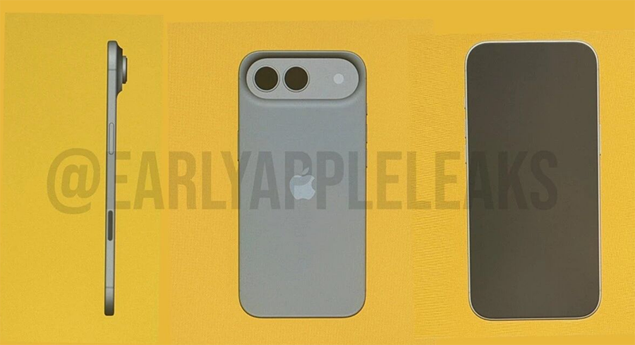 iPhone Air 2渲染图首曝:灵动岛缩小,双摄补齐影像+A20芯片 iPhone Air 2渲染图首曝:灵动岛缩小,双摄补齐影像+A20芯片