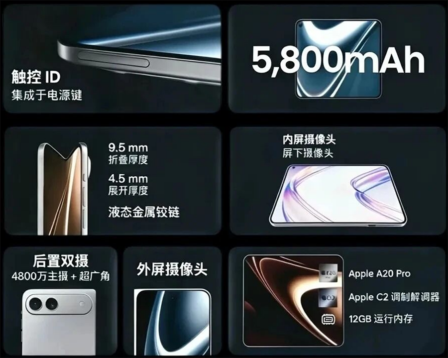 单电芯时代终结？iOS 27代码证实折叠屏iPhone搭载双电池