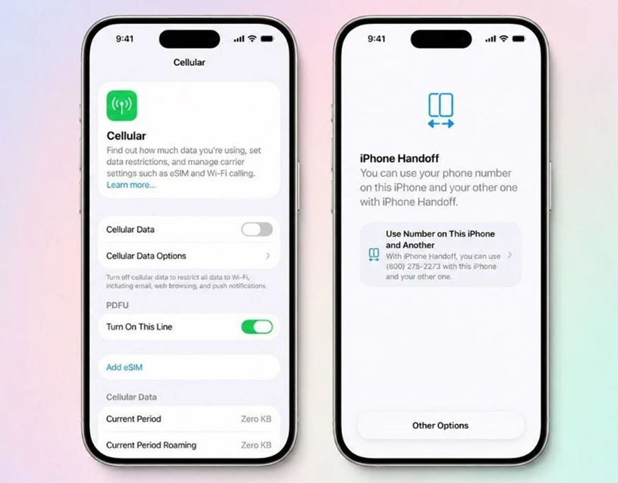 告别“双卡双待”物理限制！iOS 27让两台iPhone共享一个号码