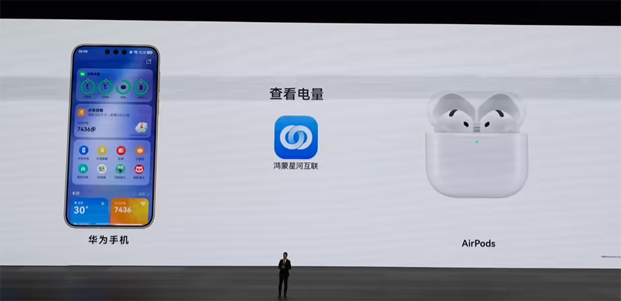 鸿蒙星河互联登陆Apple Watch：华为与苹果生态互通再进一步